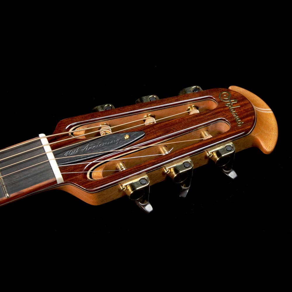 Ovation Adamas 2098-AV40 Limited 40th Anniversary Acoustic Ruby Gloss — 4