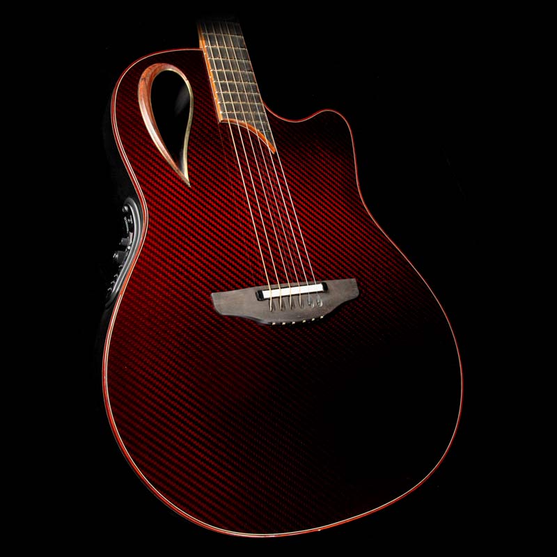 Ovation Adamas 2098-AV40 Limited 40th Anniversary Acoustic Ruby Gloss — 1