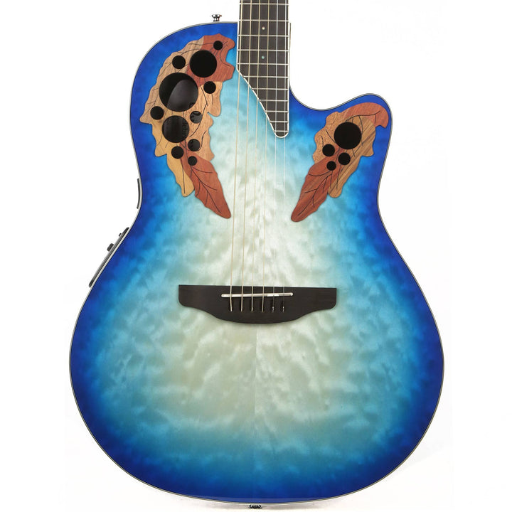 Ovation Celebrity Elite Plus CE48P Acoustic Guitar Caribbean Burst