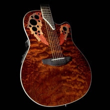 Ovation Celebrity Elite Plus CE48P Acoustic Guitar Tiger Eye