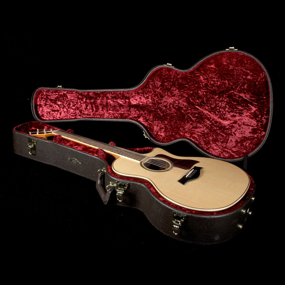 Taylor 814ce with Players Package Grand Auditorium Acoustic Guitar Natural — 5
