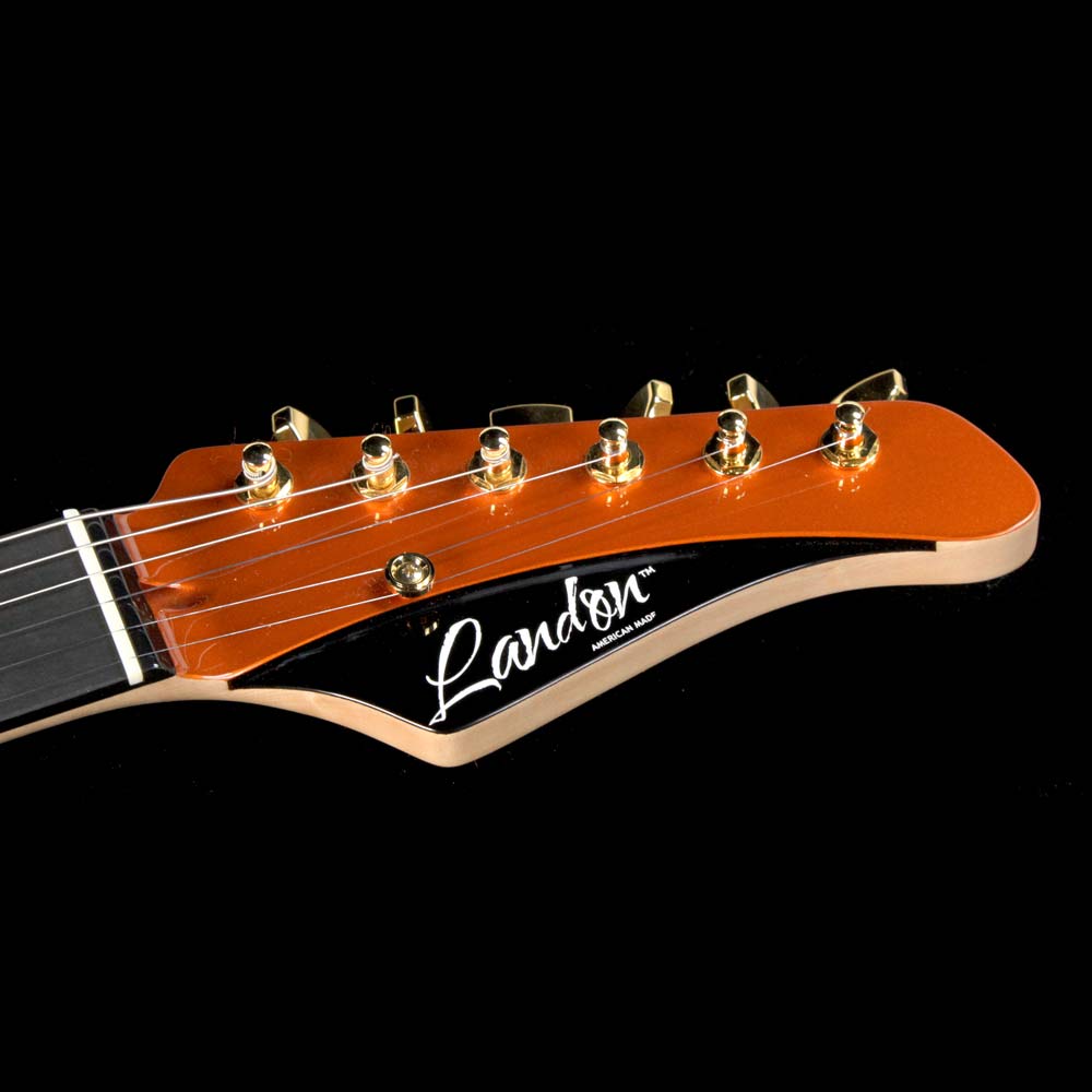 Landon Guitars TR1S Electric Guitar Burnt Orange — 4