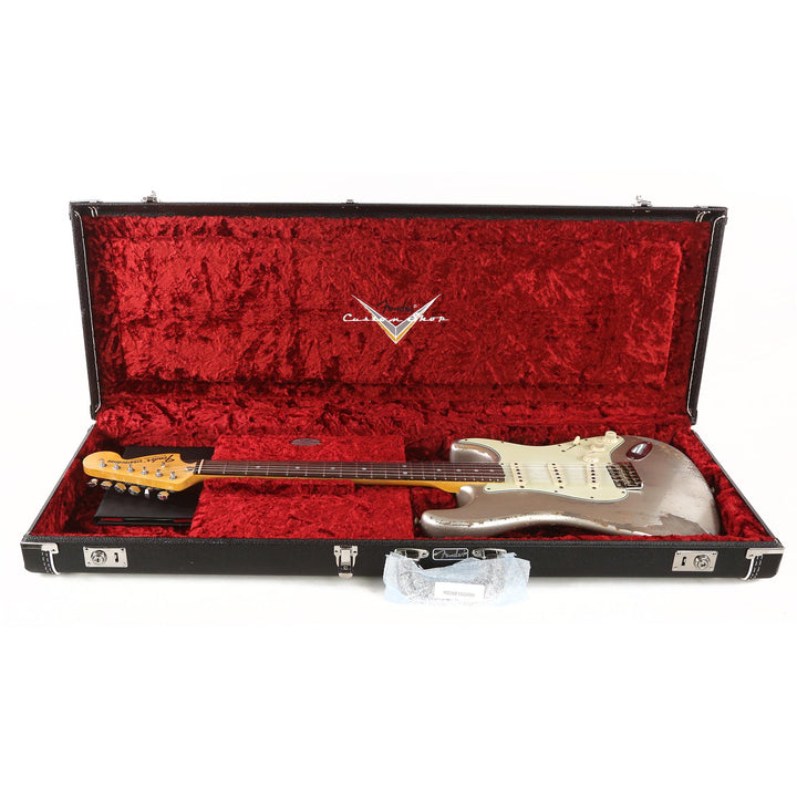 Fender Custom Shop '69 Stratocaster Relic Aged Silver Primer Greg Fessler Masterbuilt 2021