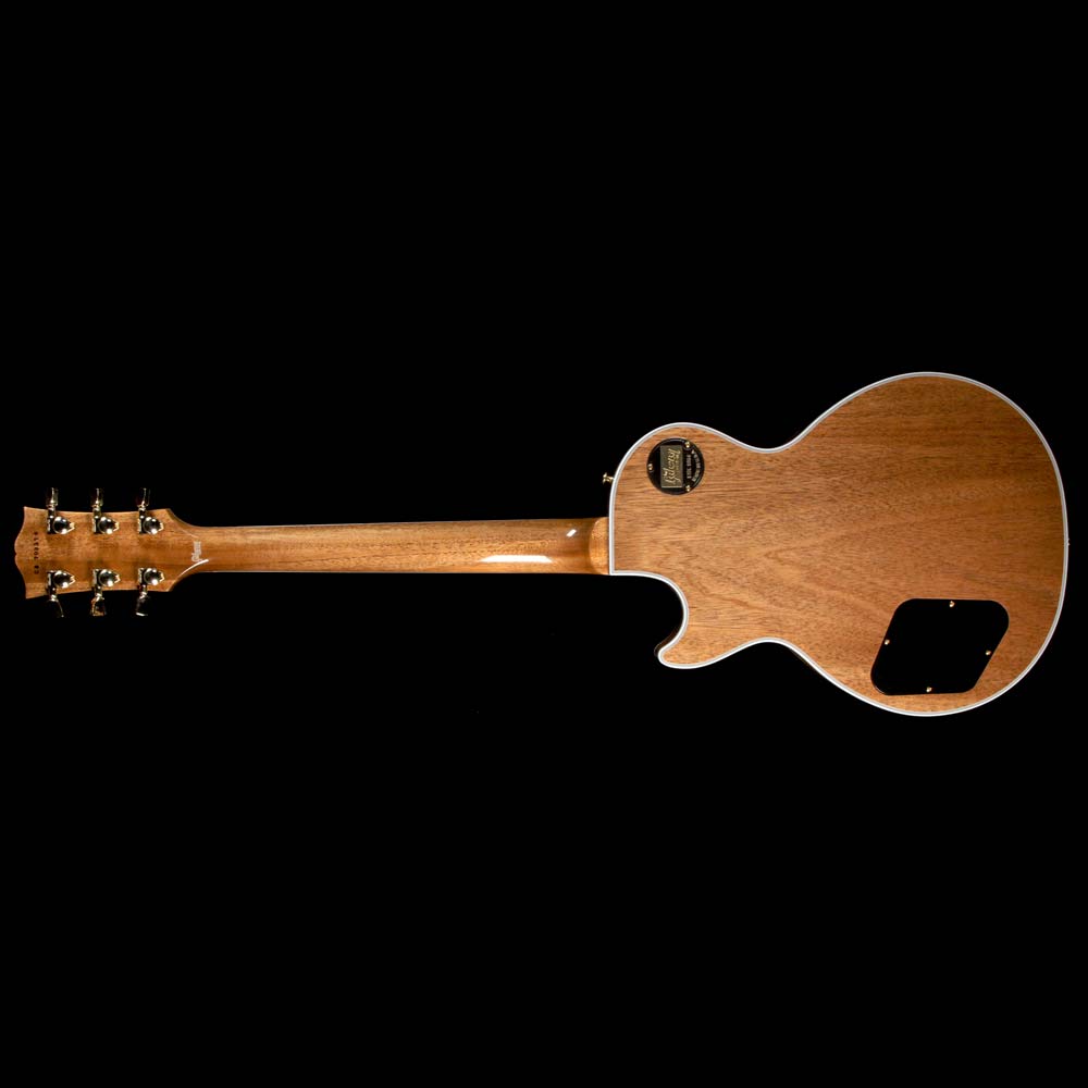 Gibson Custom Shop Les Paul Custom Koa Top Electric Guitar Natural — 3