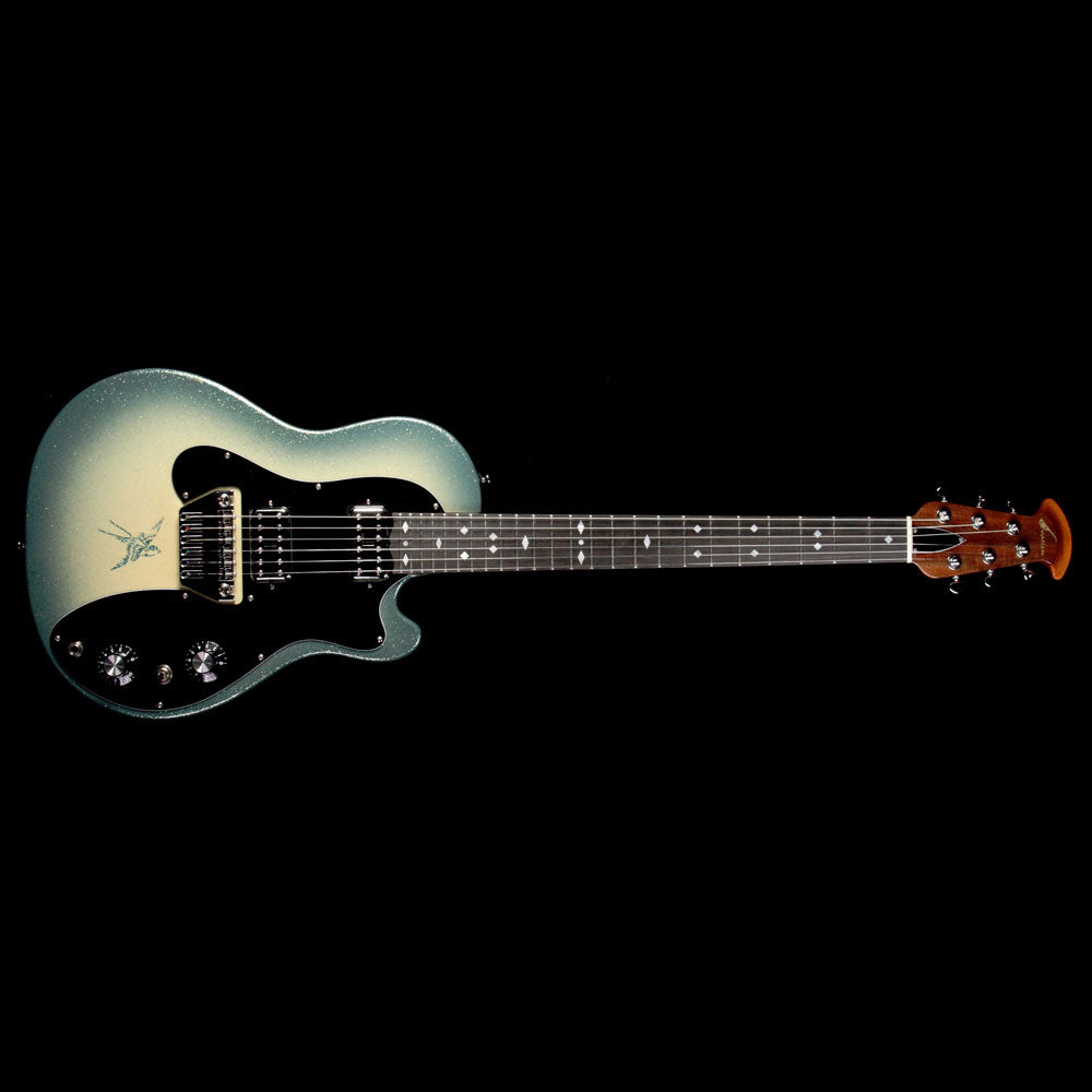 Ovation Glen Campbell Bluebird 6C Electric Guitar Creme to Blue Flake Burst — 2