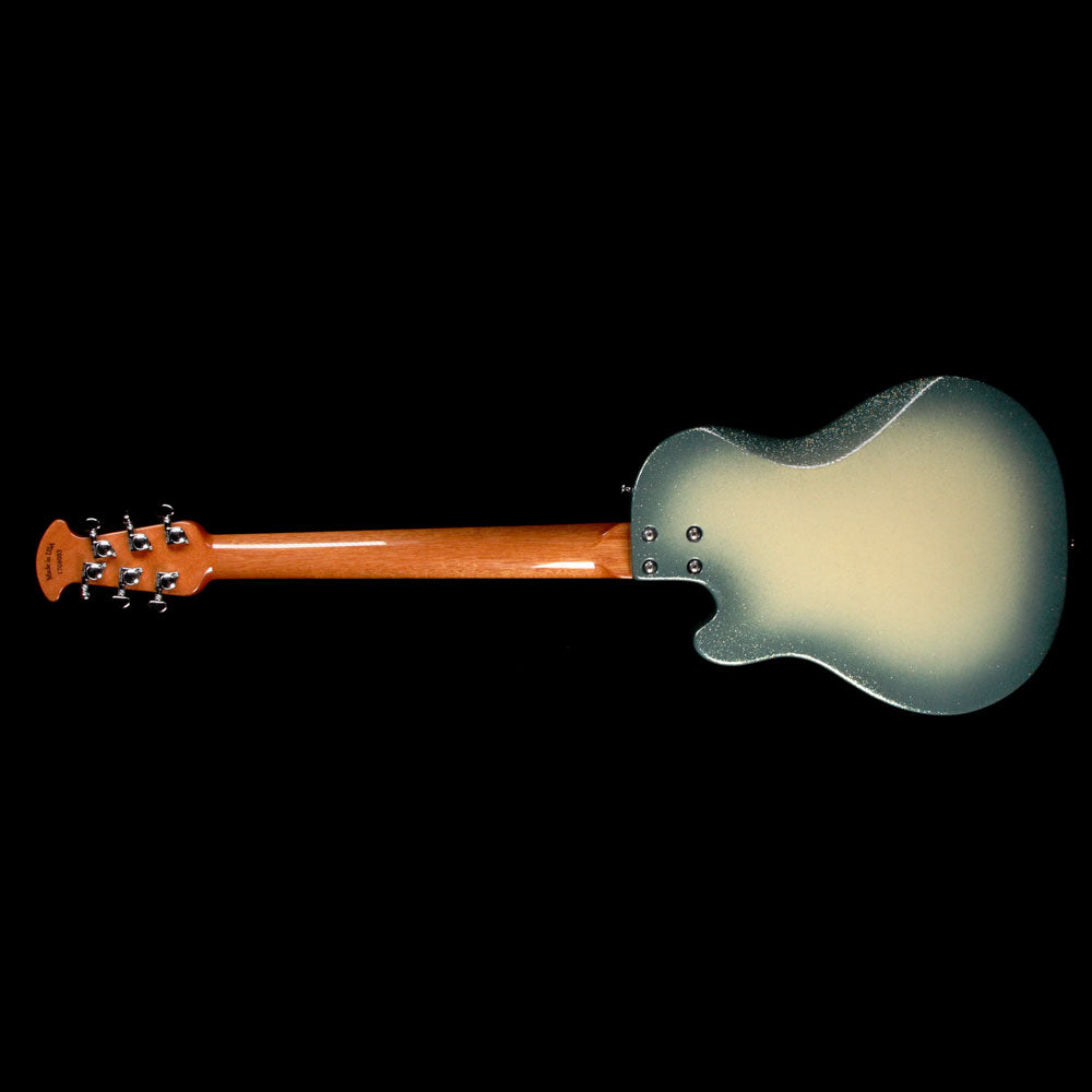 Ovation Glen Campbell Bluebird 6C Electric Guitar Creme to Blue Flake Burst — 3