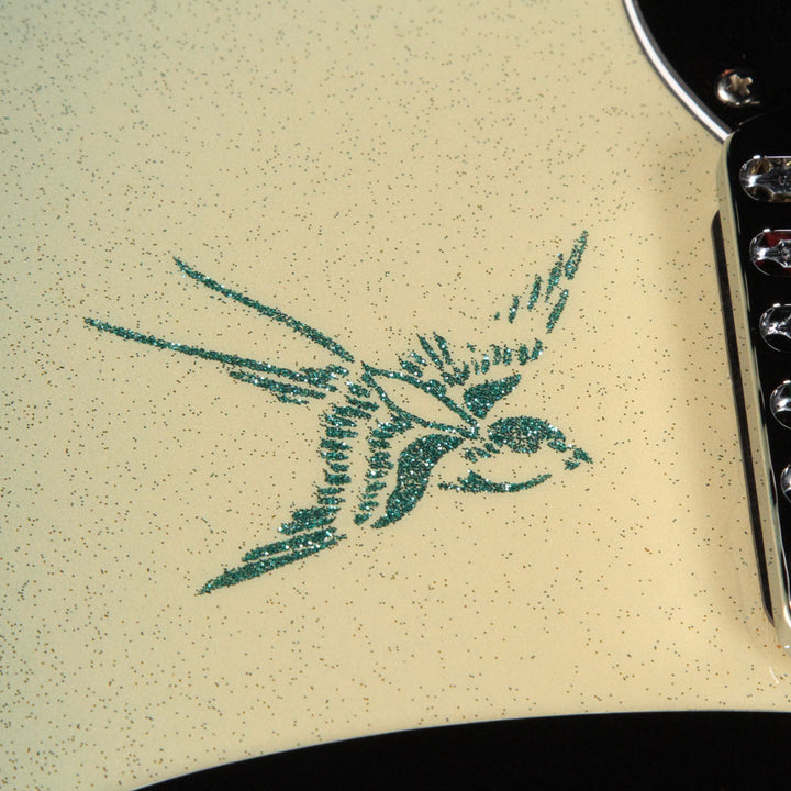 Ovation Glen Campbell Bluebird 6C Electric Guitar Creme to Blue Flake Burst