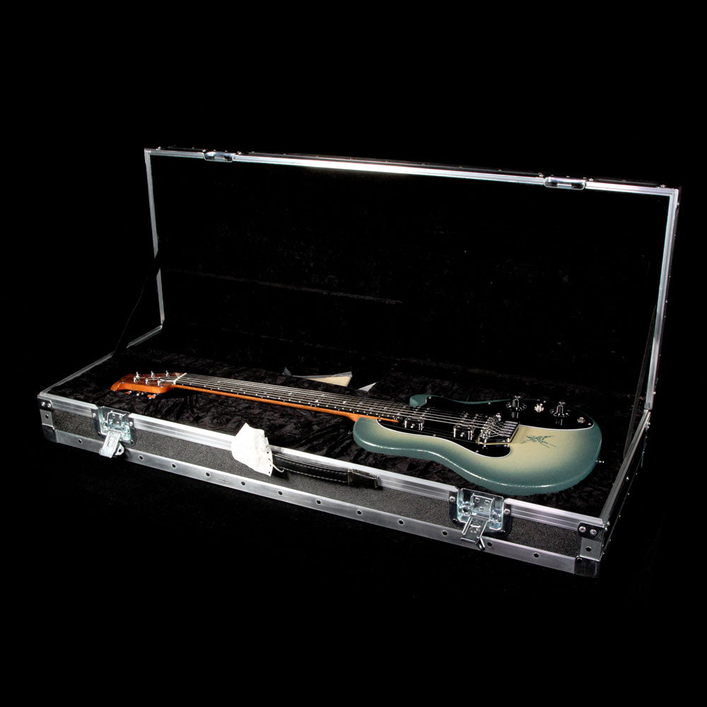 Ovation Glen Campbell Bluebird 6C Electric Guitar Creme to Blue Flake Burst — 8
