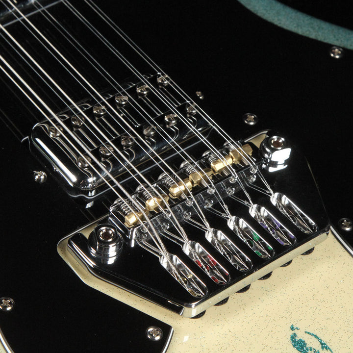 Ovation Glen Campbell Bluebird 12C Electric Guitar Creme to Blue Flake Burst