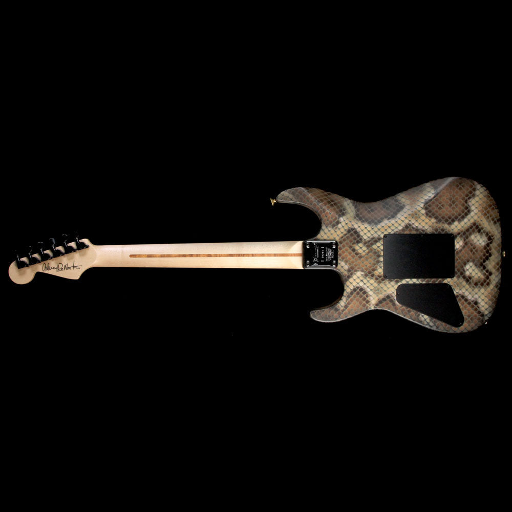 Used Charvel Warren DeMartini Signature Snake Electric Guitar Snakeskin — 3