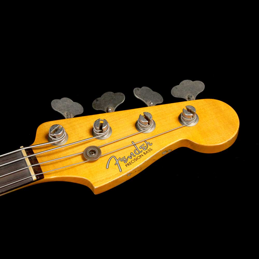 Fender Custom Shop '60s Precision Bass Black Heavy Relic — 4