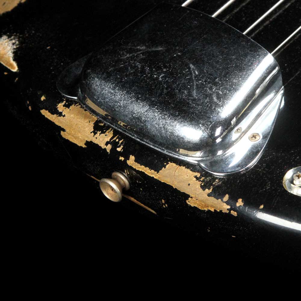 Fender Custom Shop '60s Precision Bass Black Heavy Relic — 7