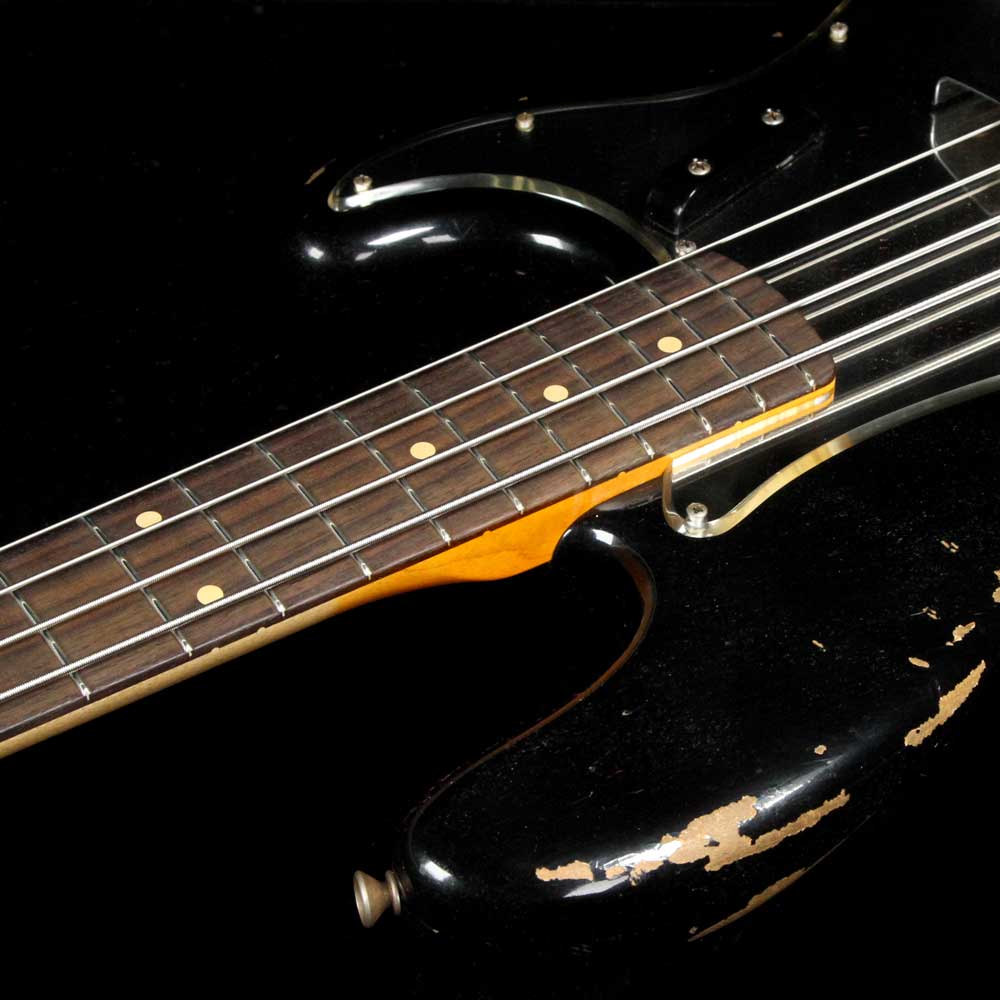 Fender Custom Shop '60s Precision Bass Black Heavy Relic — 8