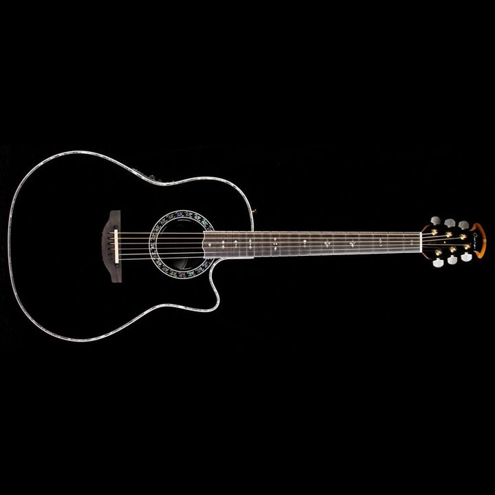 Ovation Custom Legend Deep Contour Acoustic Black