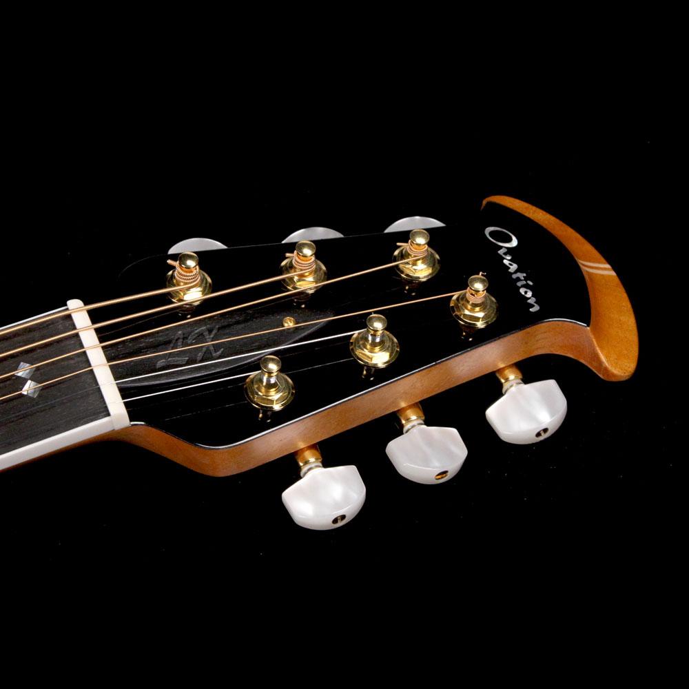 Ovation Custom Legend Deep Contour Acoustic Black — 4