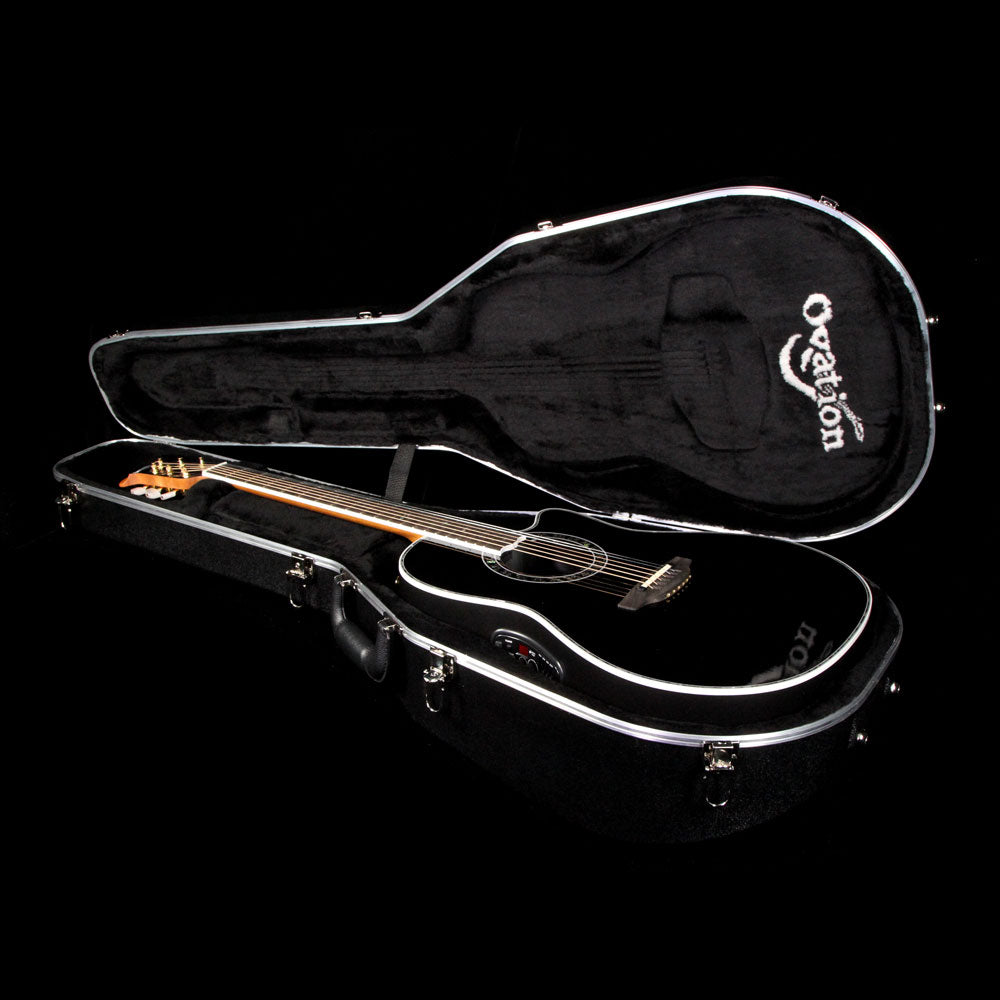 Ovation Custom Legend Deep Contour Acoustic Black — 7