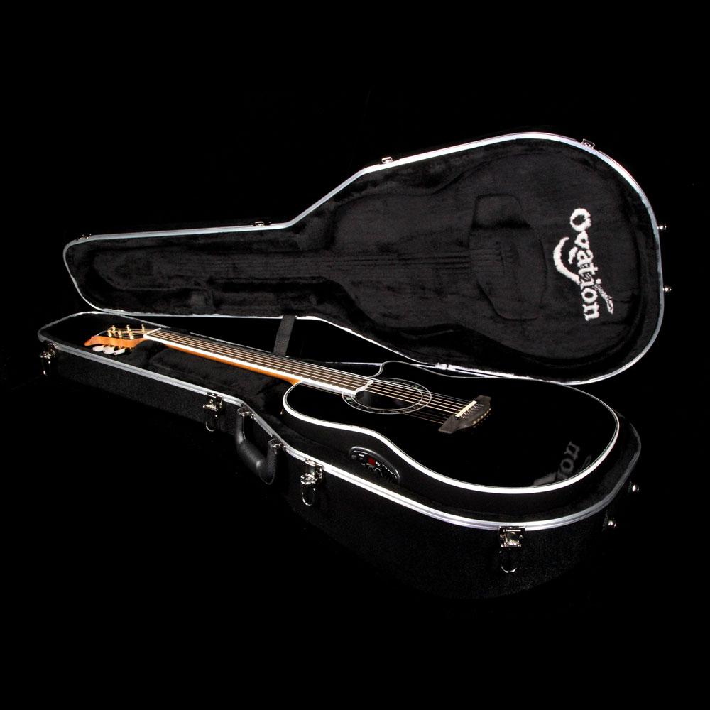 Ovation Custom Legend Deep Contour Acoustic Black — 7