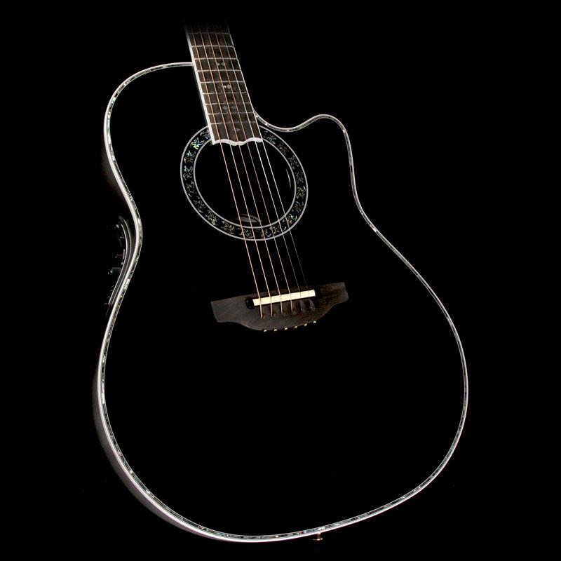 Ovation Custom Legend Deep Contour Acoustic Black — 1