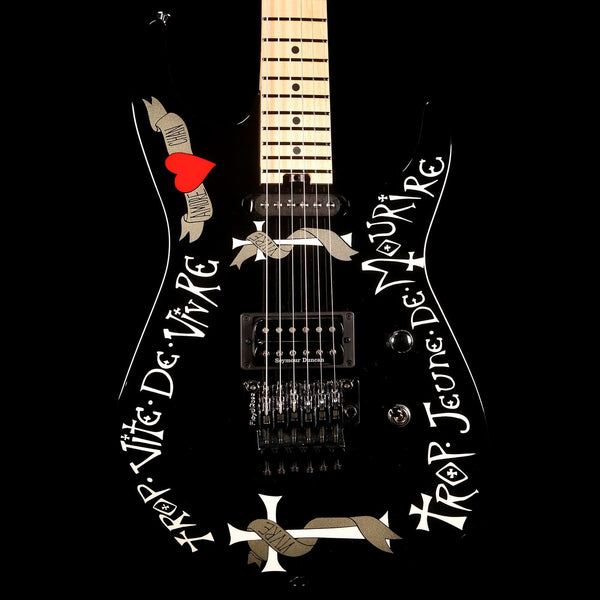 Charvel Warren DeMartini USA Signature Frenchie Black