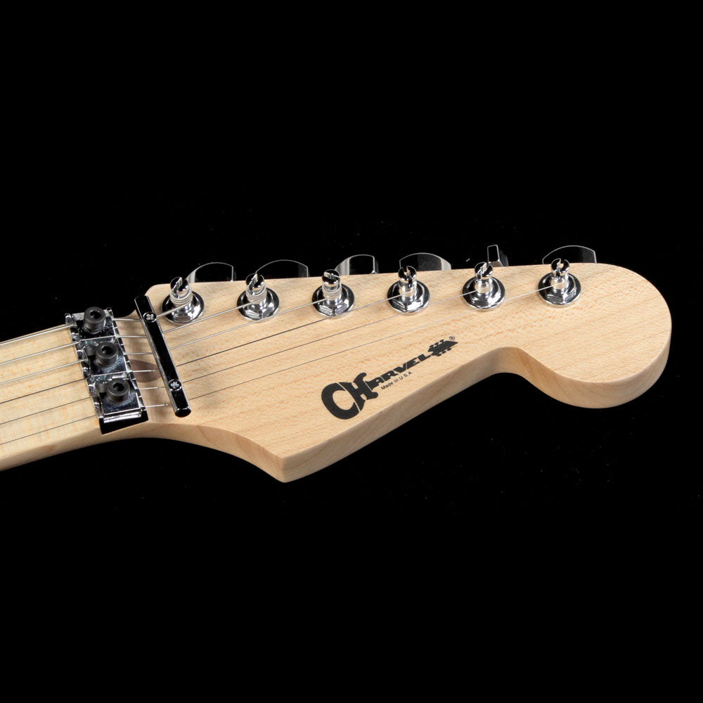 Used Charvel Warren DeMartini USA Signature Frenchie Electric Guitar Black — 4