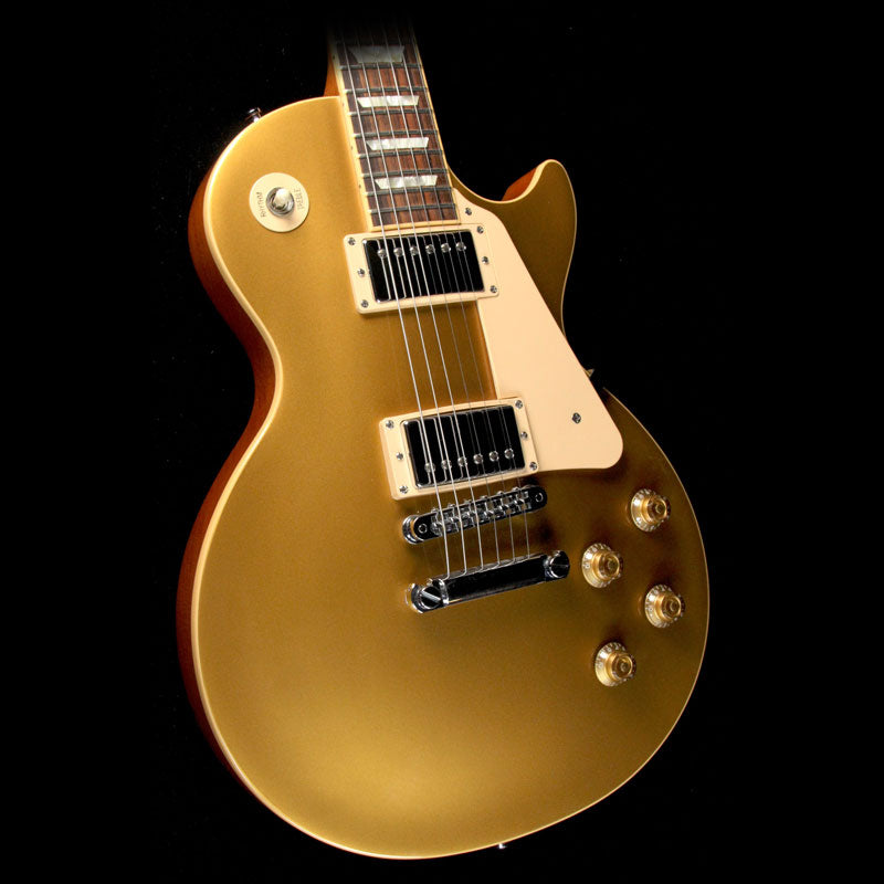 Used 2010 Gibson Les Paul Standard Electric Guitar Goldtop | The
