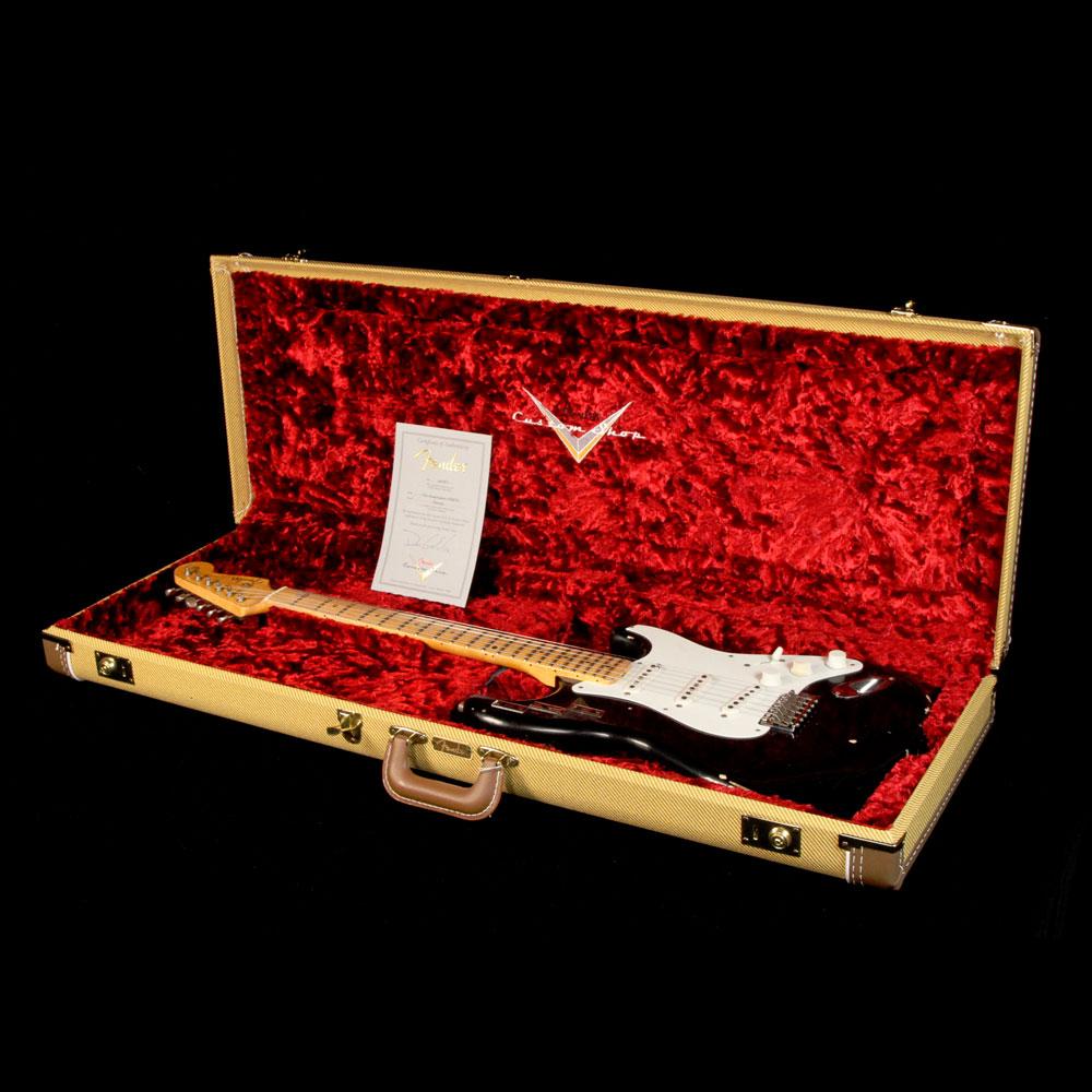 Fender Custom Shop H.A.R. Stratocaster Masterbuilt Dennis Galuszka Black Relic — 10