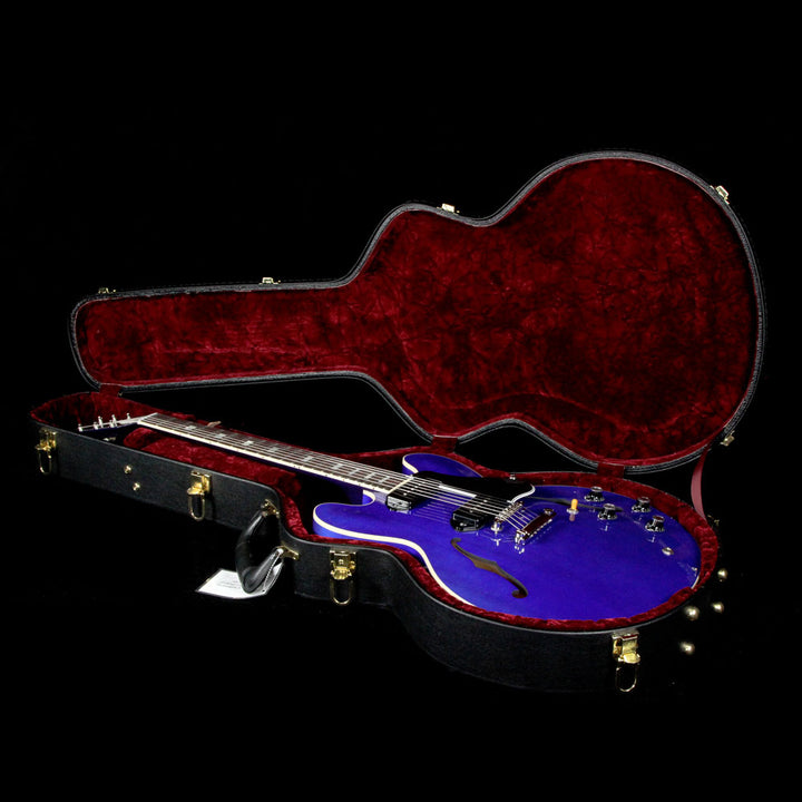 Gibson Custom Shop Made 2 Measure '63 ES-335 Block P-90 Transparent Blue