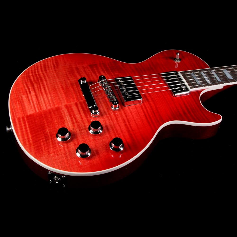 Gibson Les Paul Standard HP 2018 Blood Orange Fade Used — 5