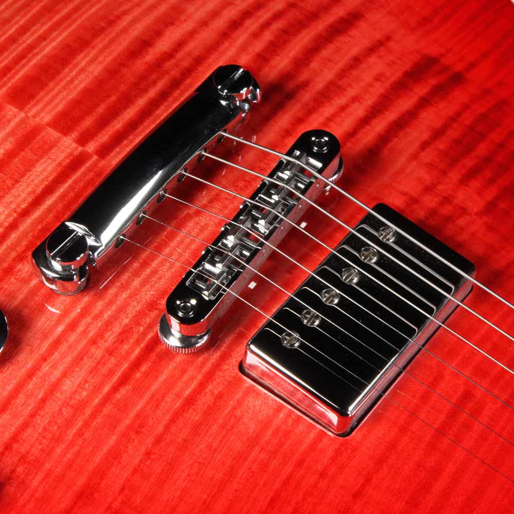 Gibson Les Paul Standard HP 2018 Blood Orange Fade Used — 7