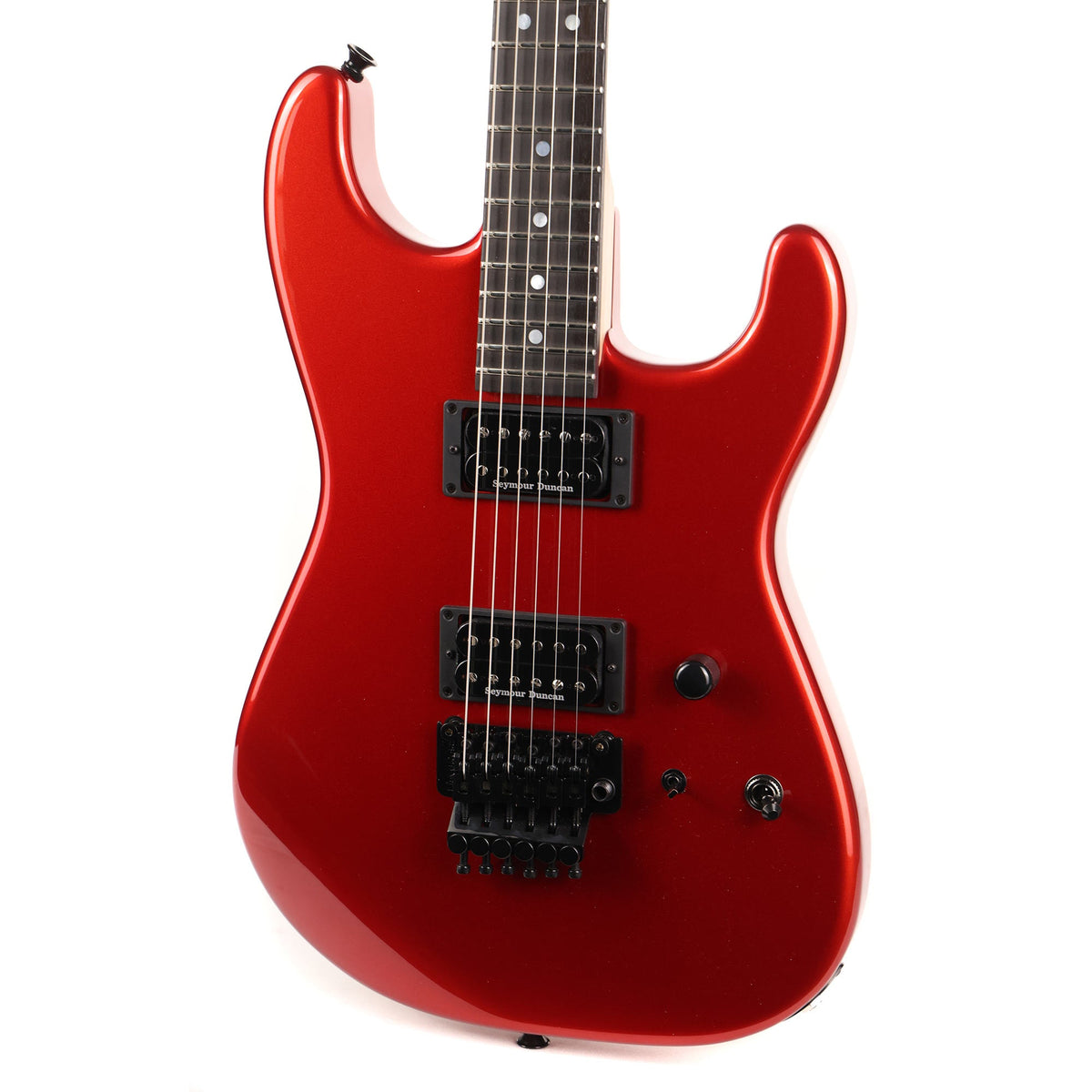 Charvel Custom Shop San Dimas 2H FR Candy Apple Red — 7