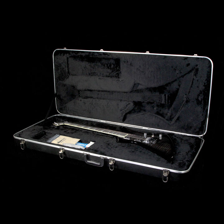 Used Jackson USA Select KE2 Kelly Electric Guitar Transparent Black