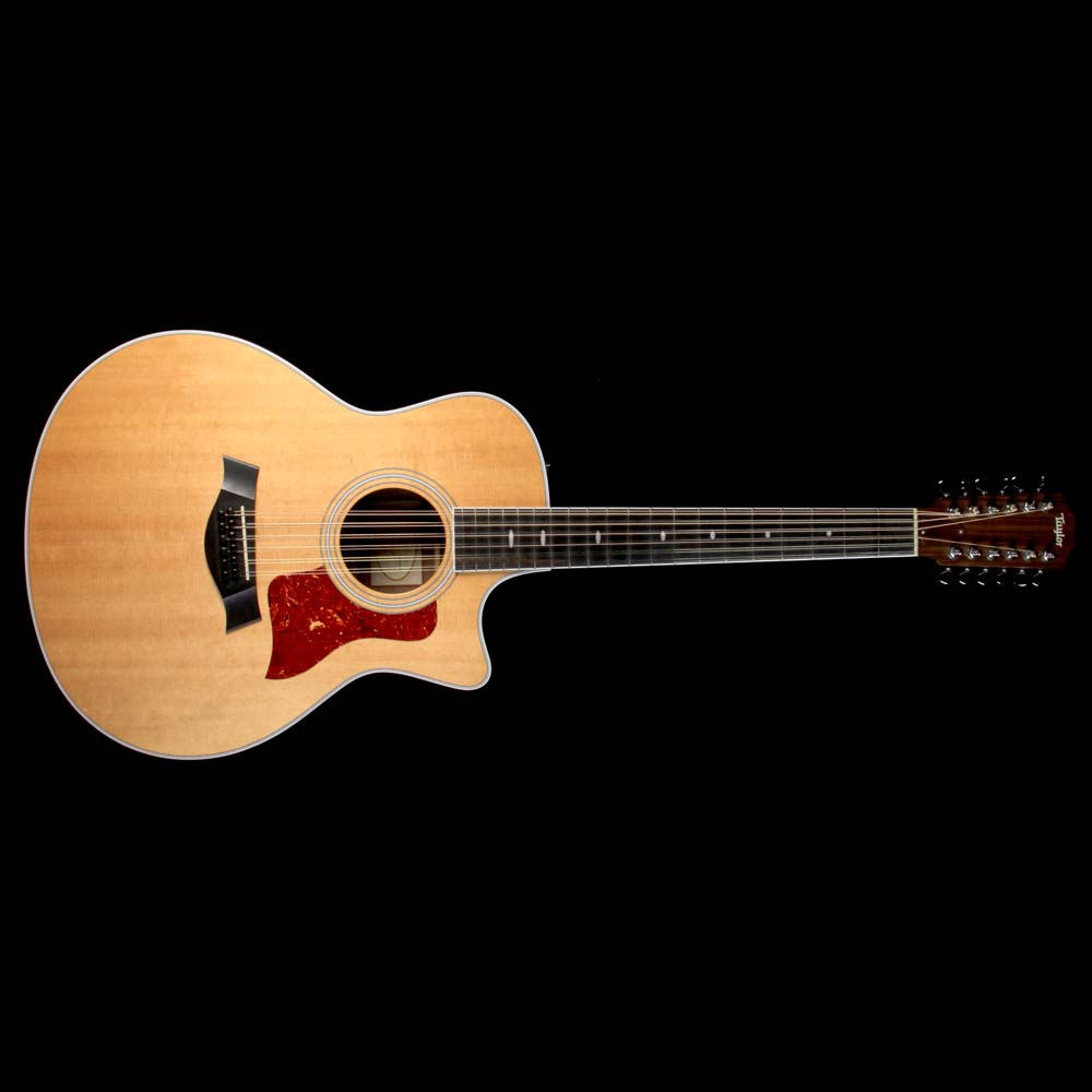 Used 2012 Taylor 456ce 12-String Grand Symphony Acoustic Guitar Natural — 2