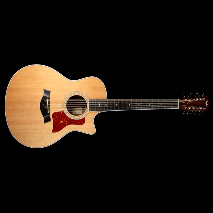 Used 2012 Taylor 456ce 12-String Grand Symphony Acoustic Guitar Natural