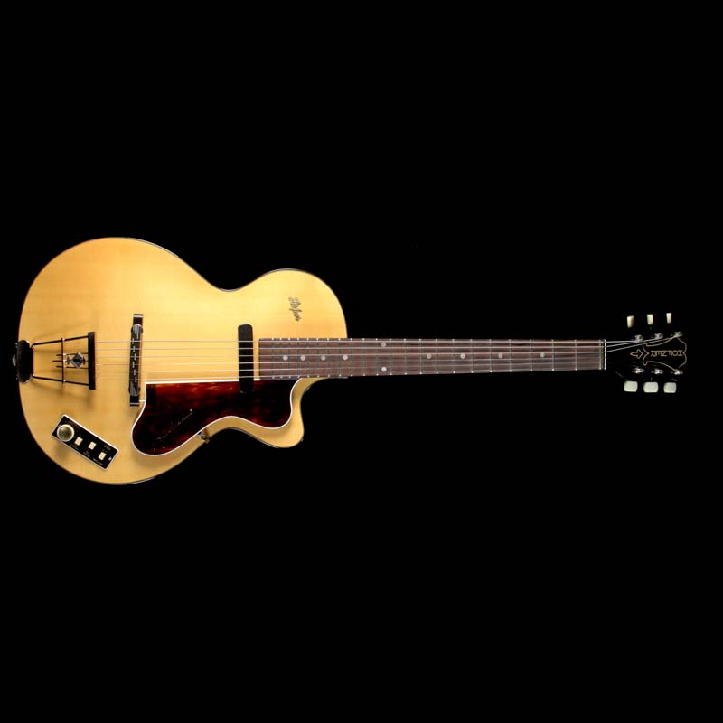 Used 2008 Hofner John Lennon Limited Edition Club 40 Electric Guitar Natural — 2