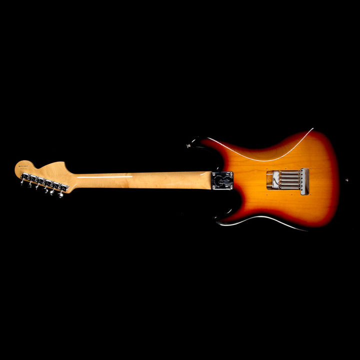 Used 1997 Fender Jimi Hendrix Voodoo Stratocaster Electric Guitar 3 Color Sunburst