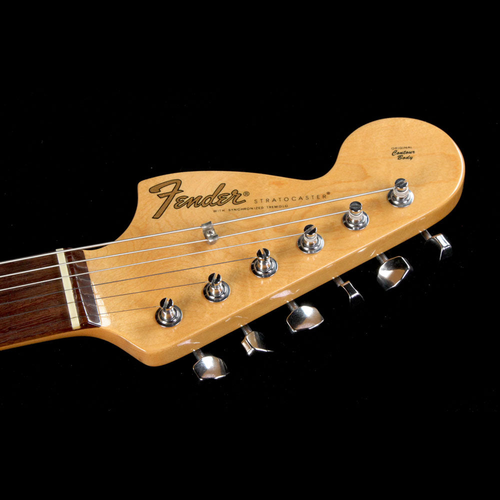 Used 1997 Fender Jimi Hendrix Voodoo Stratocaster Electric Guitar 3 Color Sunburst — 4