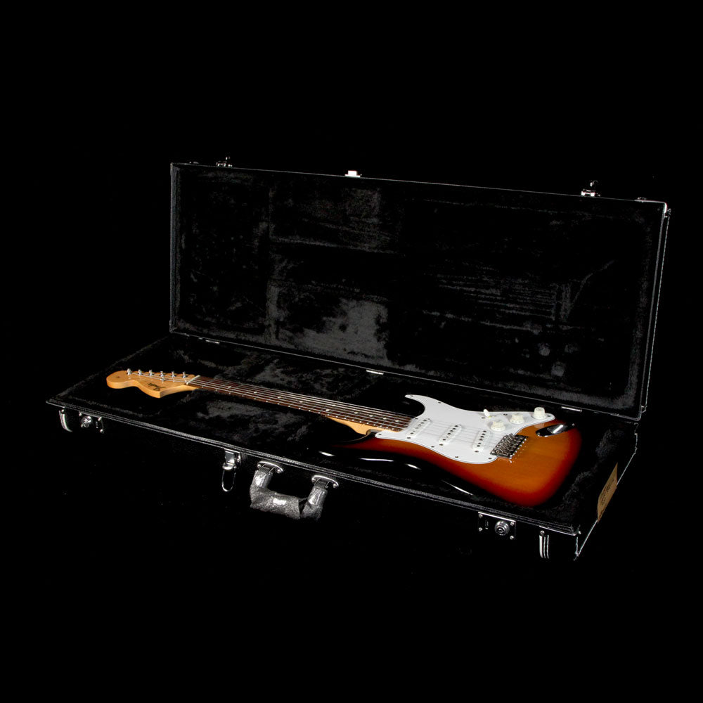 Used 1997 Fender Jimi Hendrix Voodoo Stratocaster Electric Guitar 3 Color Sunburst — 6