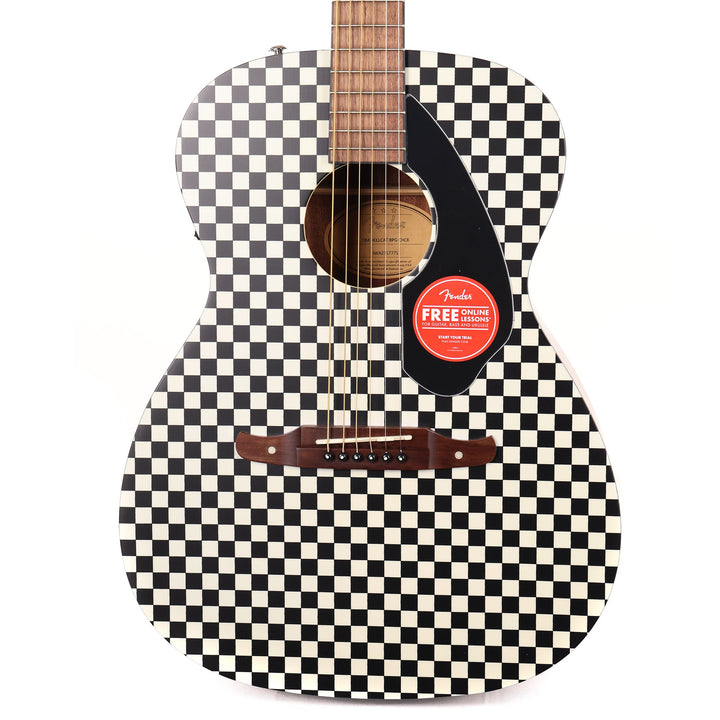 Fender FSR Tim Armstrong Hellcat Acoustic Guitar Checkerboard