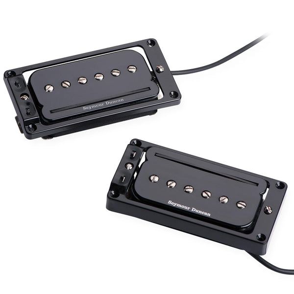 P Rails Seymour Duncan P-Rails Triple Shot Pickup Set Black | The Music Zoo