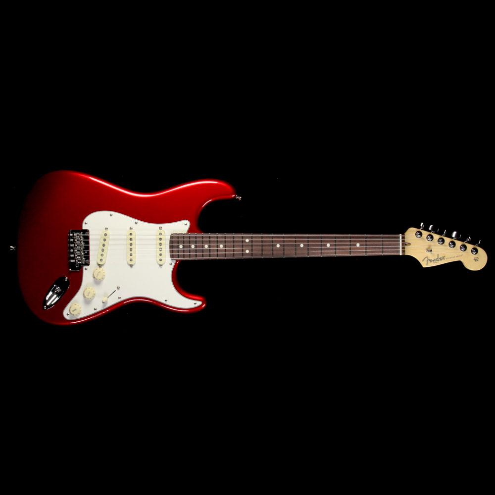 Fender American Pro Stratocaster Electric Guitar Candy Apple Red — 2