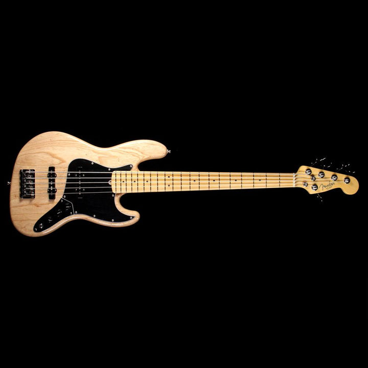 Fender American Pro Jazz Bass V 5-String Electric Bass Natural