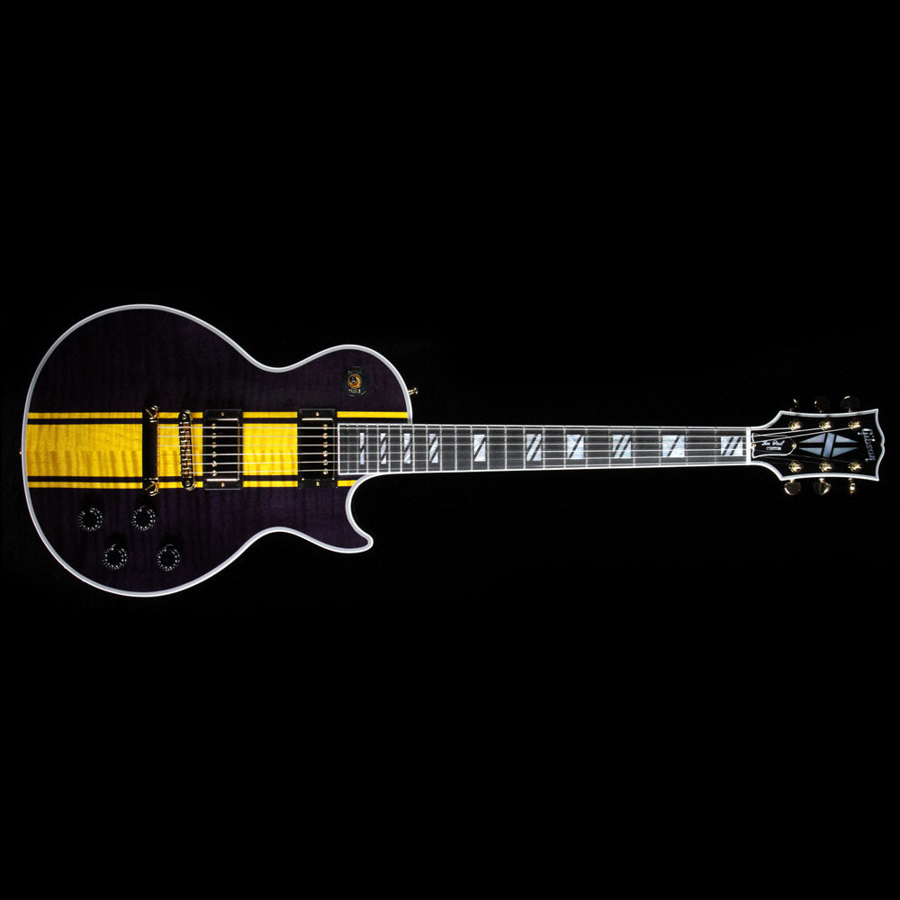 Gibson Custom Shop Limited Edition Les Paul Custom Scorpion Electric Guitar Yellow Scorpion — 2
