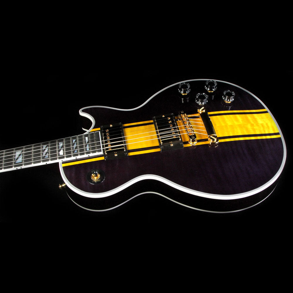 Gibson Custom Shop Limited Edition Les Paul Custom Scorpion Electric Guitar Yellow Scorpion — 4
