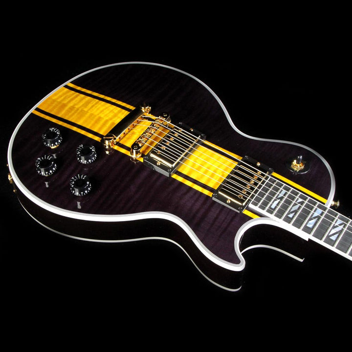 Gibson Custom Shop Limited Edition Les Paul Custom Scorpion Electric Guitar Yellow Scorpion