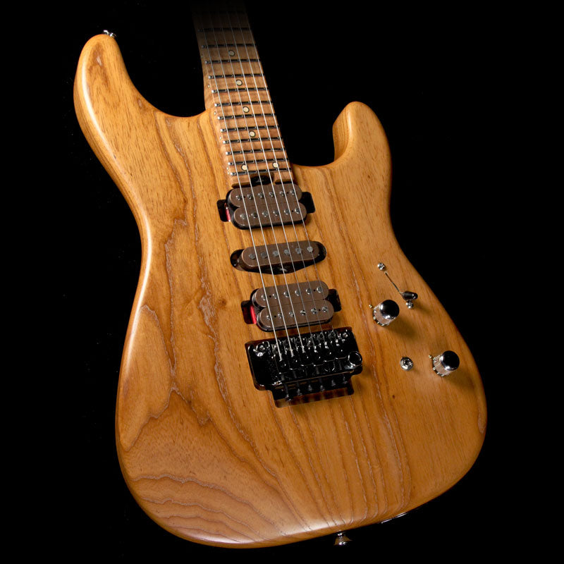 Used Charvel Guthrie Govan Signature HSH Caramelized Ash Electric Guitar Natural — 1