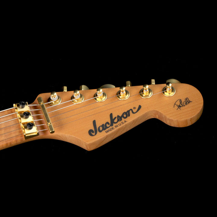 Used Jackson USA PC1 Matte Phil Collen Electric Guitar Trans Blue