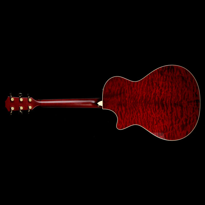 Taylor Custom Shop Grand Concert Sitka Spruce and Quilted Maple Acoustic Natural