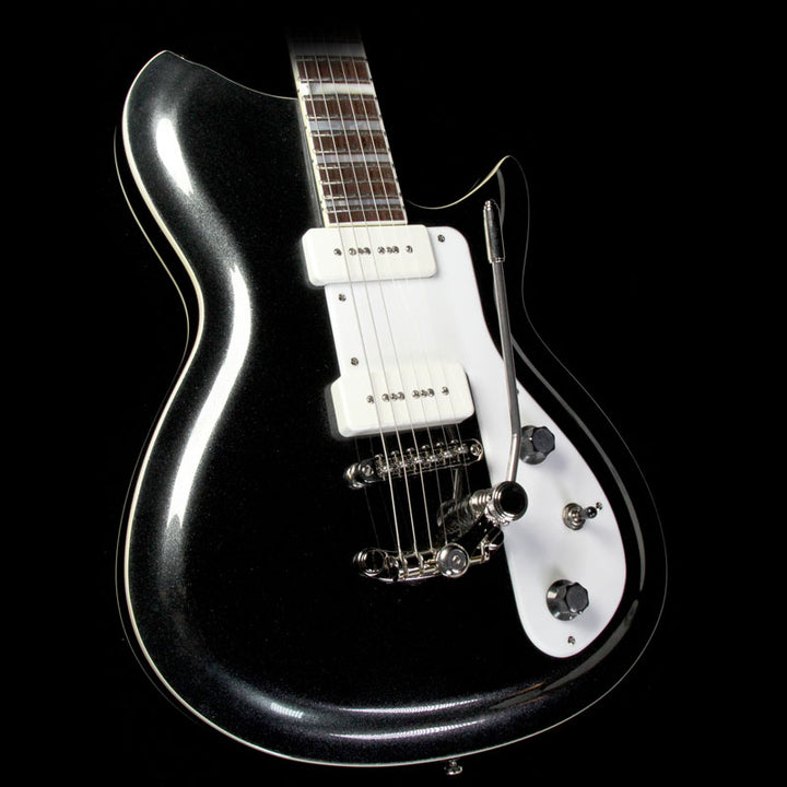 Used 2017 Rivolta Guitars by Dennis Fano Combinata DLX Electric Guitar Toro Metallic Black