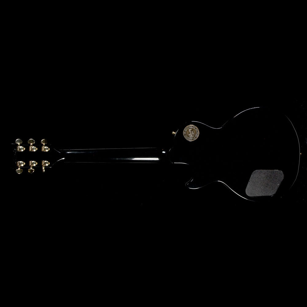 Used 2017 Gibson Nashville Black Beauty Les Paul Electric Guitar Ebony — 3