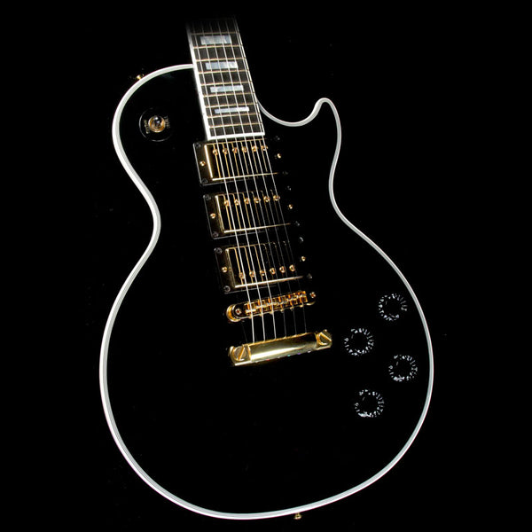 Used 2017 Gibson Nashville Black Beauty Les Paul Electric Guitar Ebony